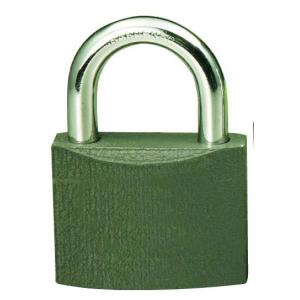 Single Locking Weather Resistant Padlock Solid Iron Body OEM Service