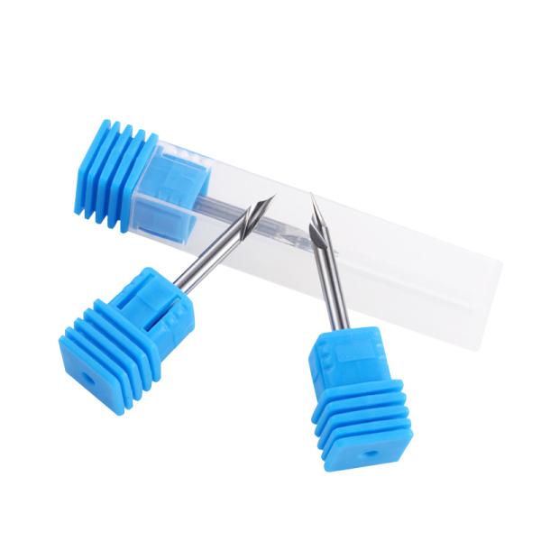 Manufacturer OEM Customized Single Flute Spiral Carbide End Mill 3.175 CNC Milling Cutter for Acrylic PC Board Aluminum & Steels