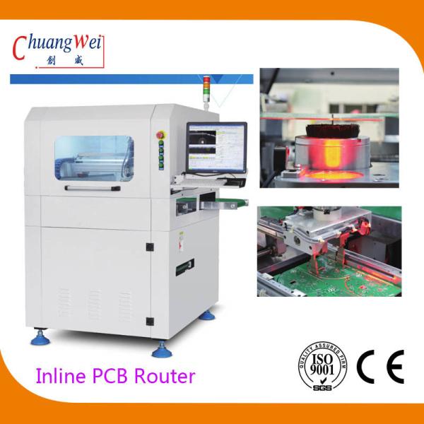 Quality ESD Safe Brush Inline PCB Router PCB Separator With Supper Visual System for sale