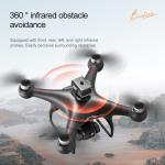 Intelligent Obstacle Avoidance Mini Four-axis Brushless Drone with Strong