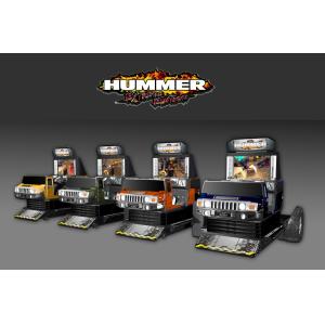 Hummer Car Racing Arcade Game Machines , Metal Commercial Gaming Machines