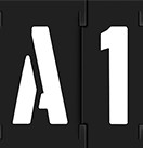 Quality Reusable Plastic Letter Stencils with Custom Design for Crafting for sale