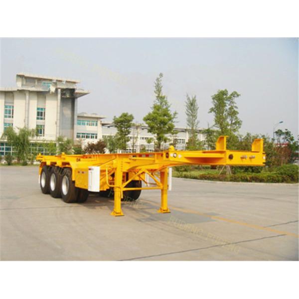 BPW / FUWA Axle Skeleton Chassis Container Trailer 20ft 40ft Dimension