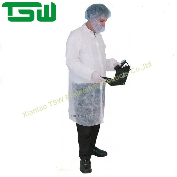 Buy Dustproof PP Disposable Scrubs With Hook Loop Closure at wholesale prices