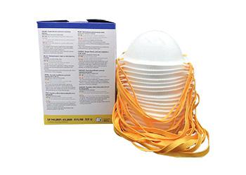 Ffp Dust Mask For Chemical / Industry Ear - Hook Style Dust Face Mask