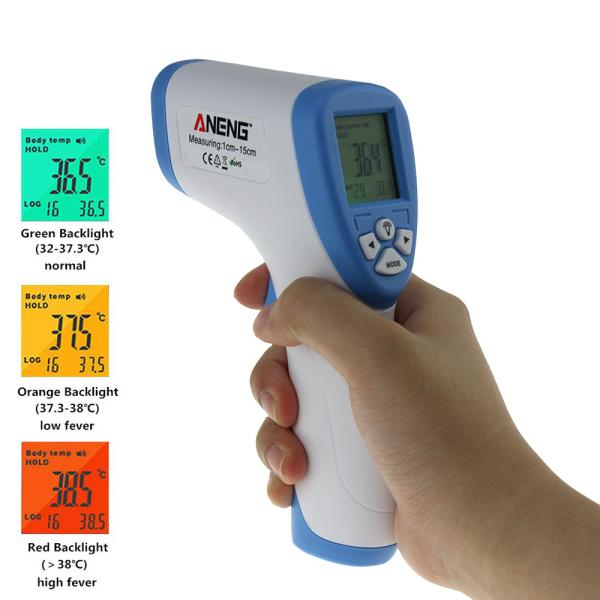 Buy Fever Alarm Handheld Temperature Gun , Portable Non Contact Thermometer at wholesale prices
