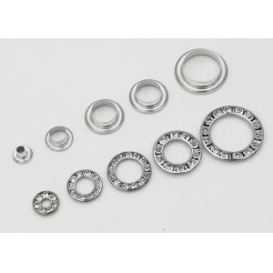 Round Metal Eyelet Rings With Rhinestone , Copper Grommets Eyelets Elegant