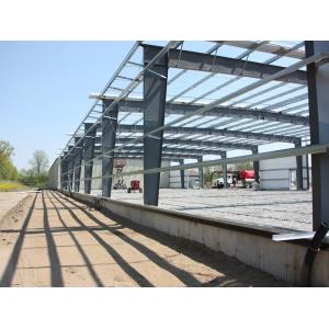 Different Section Building Steel Frame With Normal Painting