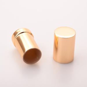 Gold Electroplated Scented perfume bottle caps Lids
