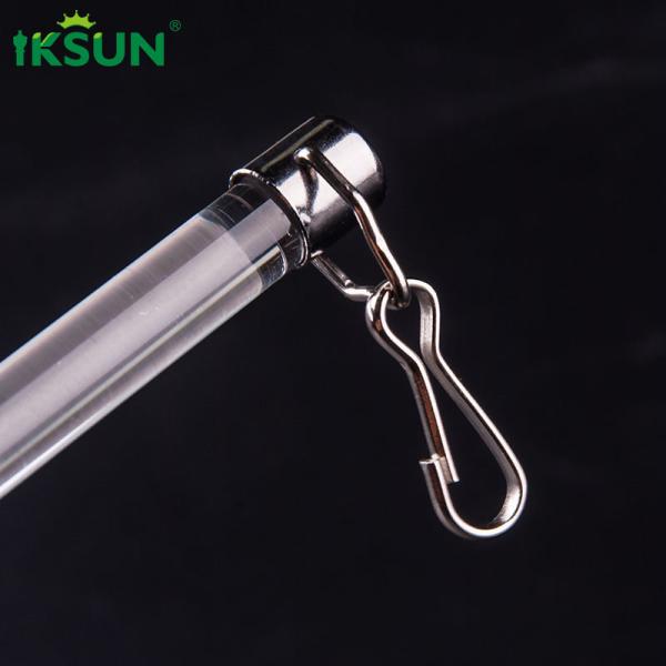 Buy 2m Straight Clear Acrylic Curtain Wands For Drapery Opening Closing at wholesale prices