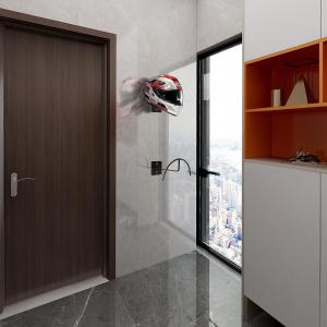 5mm Shelf Thickness Metal Helmet Holder Rack for Wall Mounting Helmet Display