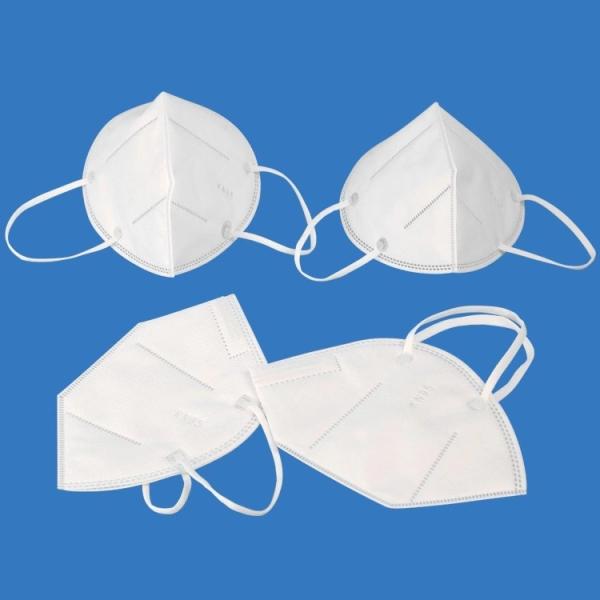 Buy KN95 Disposable Foldable Face Mask , Anti Virus Earloop Face Mask at wholesale prices