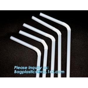 PLA Plastic Biodegradable Straws drinking Disposable straw Enviroment friendly