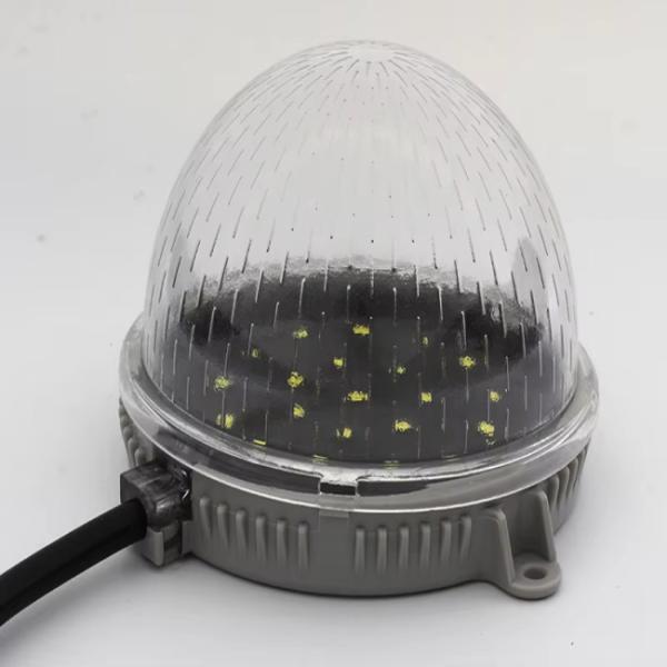 Pixel Addressable LED Track Lights for Outdoor Building Lighting 4P Grey Flat Cable
