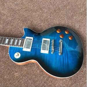 OEM 1959 R9 Classic LP electric guitar new style good sound in blue 24 tone