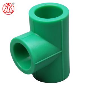 Dn 25mm 90 Angle PPR Pipe Elbow , PPR Elbow With Thread Customized Colors