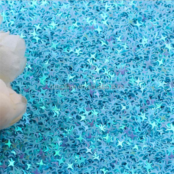 Nail Beauty Products Over Sky Star Sequin Mixed Glitter Mixed Color Chunky Glitter with Thousand Choices Offered