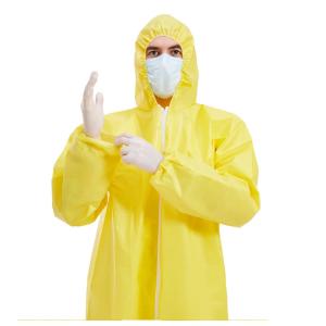 China EN14126  FDA Disposable Protective Coverall medical Oil Resistant on sale