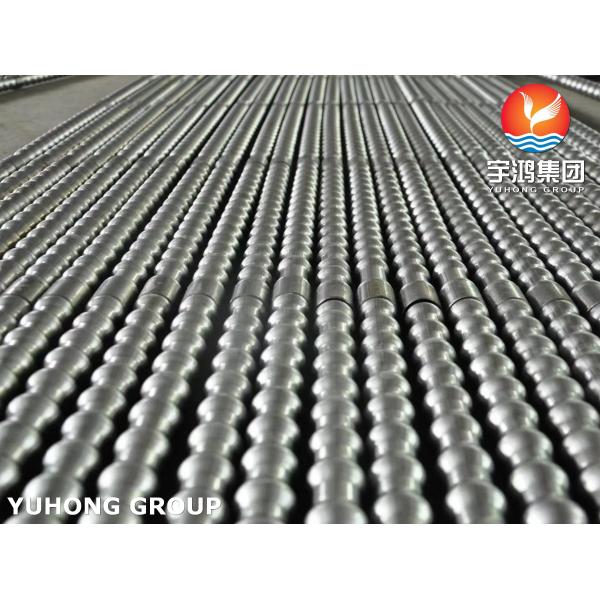 ASTM A312 TP310S Stainless Steel Corrugated Tubes For Heat Exchangers And