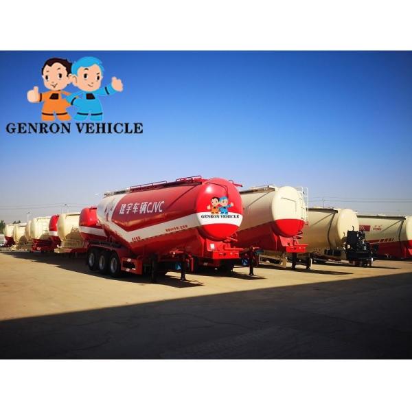 Buy Pneumatic Hydrated Lime 50m3 Silobas Dry Bulk Tanker Trailer at wholesale prices