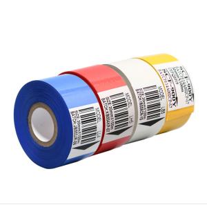 Factory Supply Meter hot stamping machine white black ribbon specification width