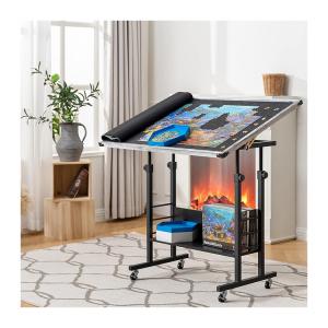 Jigsaw Puzzle Play AJUNION 1500 Piece Table with Adjustable Height and