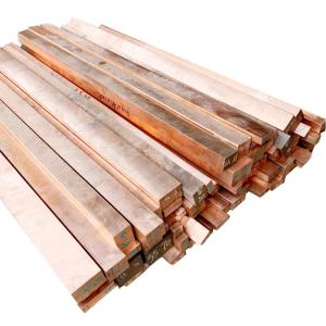 C2801 Brass And Copper Bar 0.2-120mm Copper Alloy Rod Decoiling