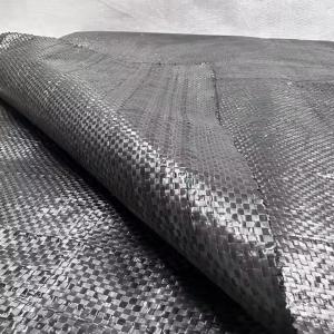Excellent Filtration and Drainage Black Polypropylene Woven Geotextile Width 2