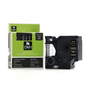 Dymo Printer White On Black D1 Label Cassette 43621 40921 12mm Width Compatible