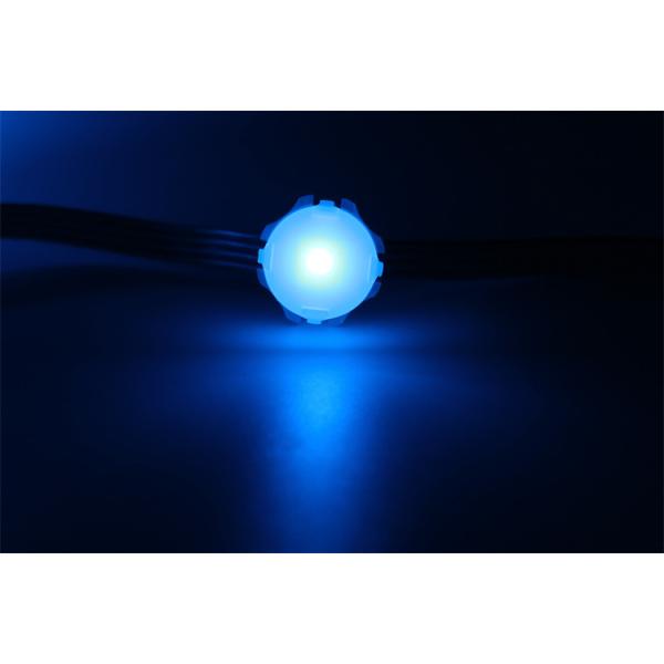 IP67 waterproof outdoor decoration SMD5050 20mm 6LM muticolor LED DMX512 RGBW point light