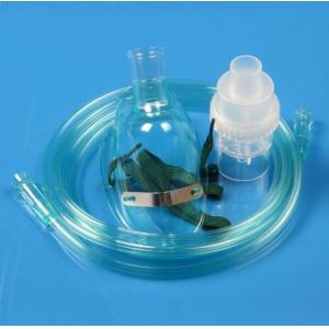 Single Use Medical Nebulizer PVC Transparent Oxygen Mask With Tubing
