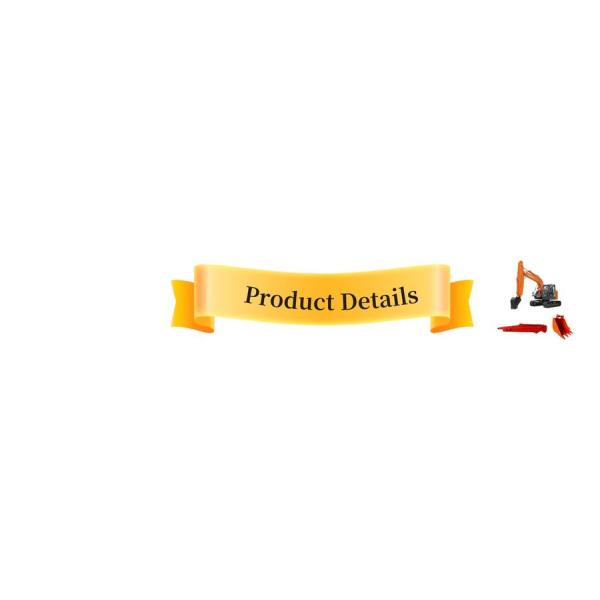 35M Telescopic Excavator Boom Arm Q355B for 20-50Ton Excavators