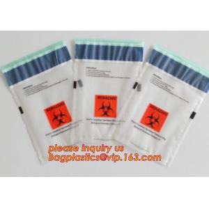 Biodegradable Biohazard Specimen Bag, Biohazard Specimen Transport Bag, Medical