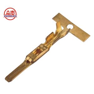 China Horizontal Automotive Electrical Crimp Connectors / Car Wiring Terminals on sale