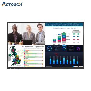 Touch Interactive Panel 65 Inch OEM / ODM Smart Board For Education