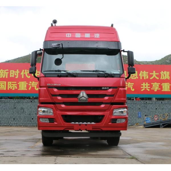 Red Sinotruk Howo 6x4 Semi Prime Mover Truck 10 Wheeler Tractor Truck