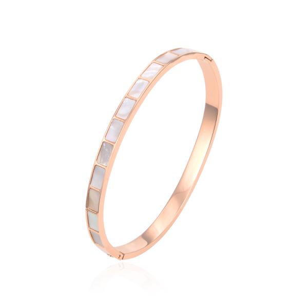 Niche Brand Shell Bangle Bracelet