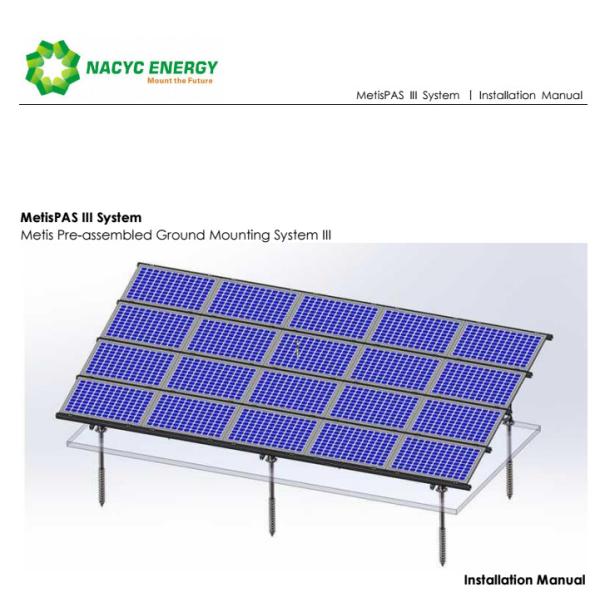 Buy Great Pre Assembled Solar Ground Mount System Configurable And Variability For Ground Systems at wholesale prices