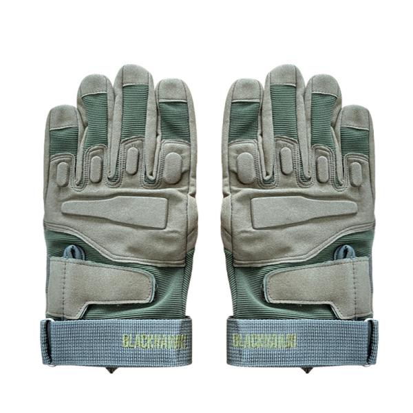 M-XL Sizes Protective Shock Resistant Winter Full Finger Gloves in Khaki or