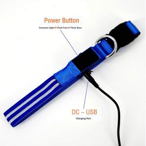USB Rechargeable Flashing Dog Collars