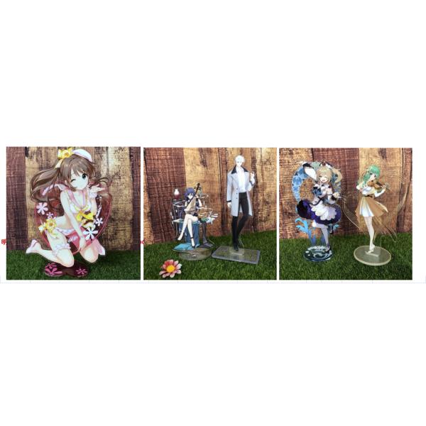 Customized Acrylic standee with Anime figure/star/Cartoon figure/Company Logo Printed