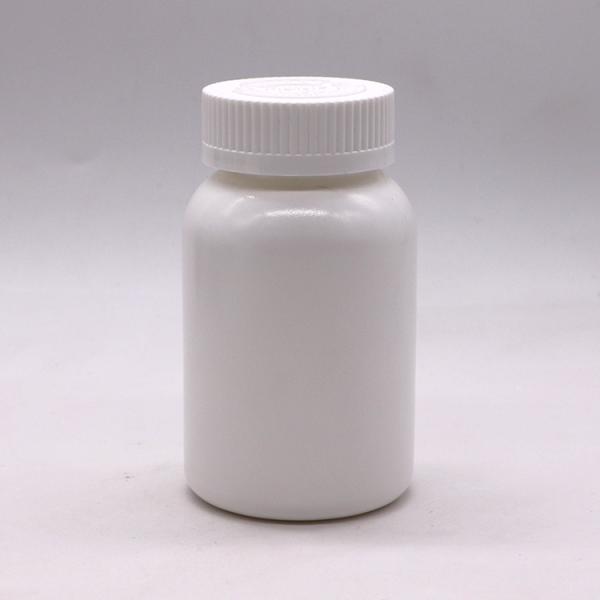 HDPE Plastic Tablet Capsule Storage Supplement Bottle with Child Resistant Lids 150mL