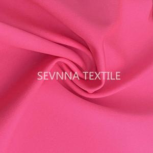 Pink Sustainable Spandex Lycra Yoga Wear Fabric Moisture Wicking