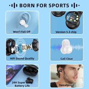 Waterproof Electric Audio Series Mini TWS Earbuds And Charging Case