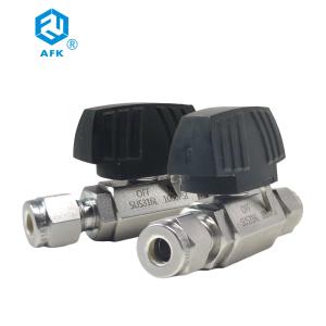 BSPT 1000psig High Pressure Ball Valve 1/4" NPT Stainless Steel