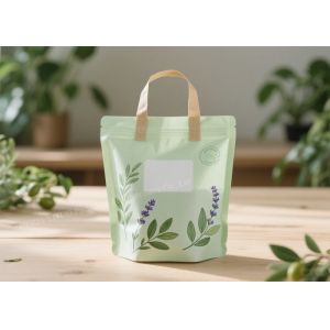 Customized PE coating Plastic Flexible Packaging Resealable Closure