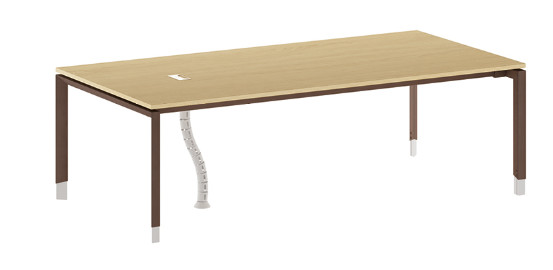 Buy Modern MFC conference rectangle meeting table furniture at wholesale prices
