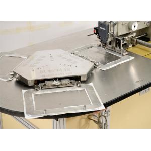 Automatic Industrial Leather Sewing Machine For Leather Bags Turn Table 3