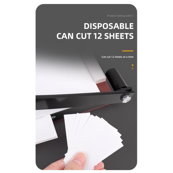 37Kg ZEQUAN A4 Guillotine Paper Trimmer for Office Photograph Cardboard Manual Paper Cutter