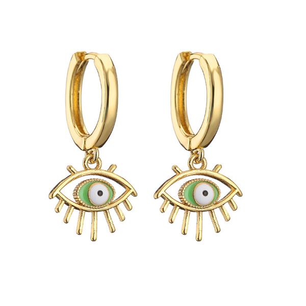 Buy Brass Enamel Evil Eye Pendant at wholesale prices